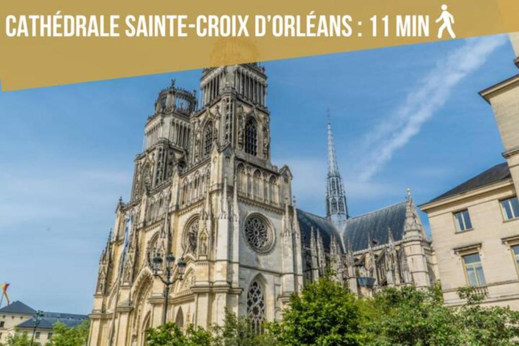 Somptueux Studio Hyper Centre Avec Wifi Apartman Orléans Kültér fotó